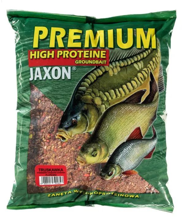 NextFish - Horgász webshop és horgászbolt - JAXON HIGHPROTEINE GROUNDBAIT - STRAWBERRY 2,5kg