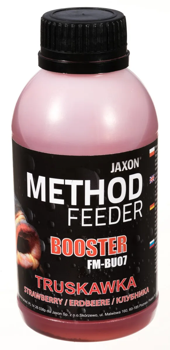 NextFish - Horgász webshop és horgászbolt - JAXON BOOSTER METHOD FEEDER STRAWBERRY 350g