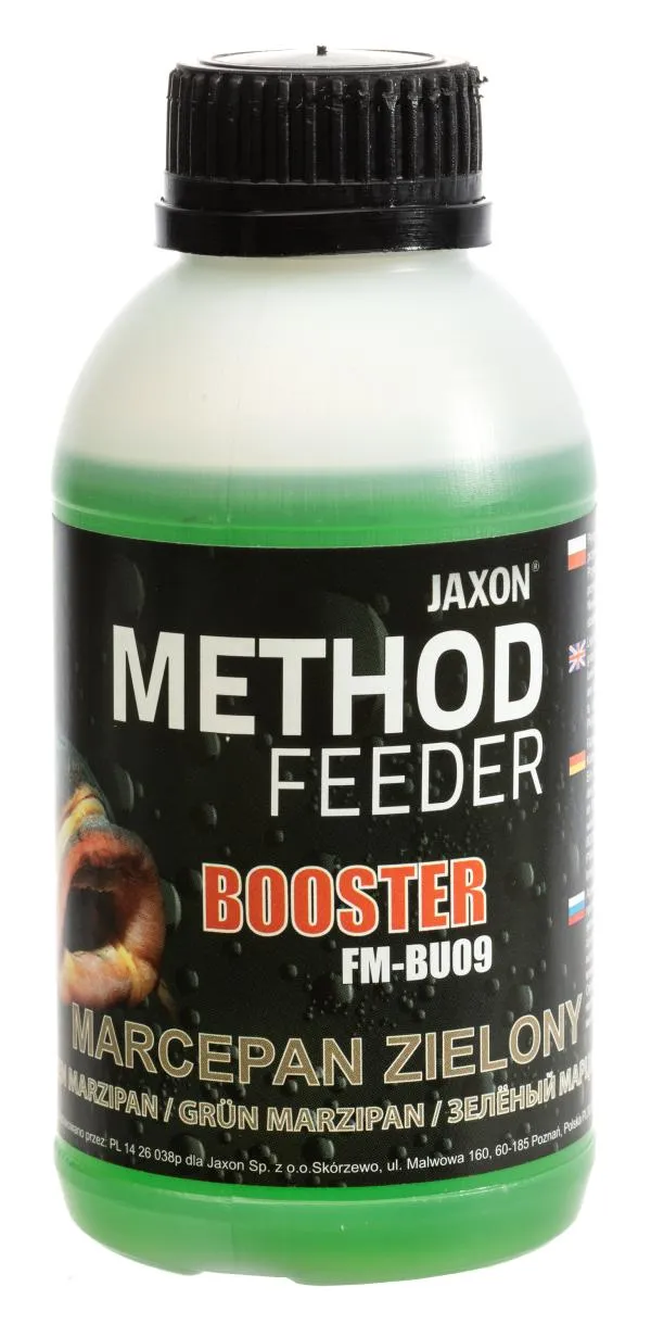 NextFish - Horgász webshop és horgászbolt - JAXON BOOSTER METHOD FEEDER GREEN MARZIPAN 350g