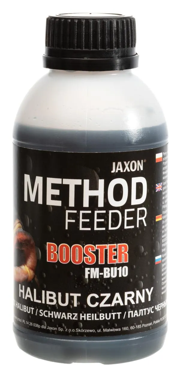 NextFish - Horgász webshop és horgászbolt - JAXON BOOSTER METHOD FEEDER BLACK HALIBUT 350g