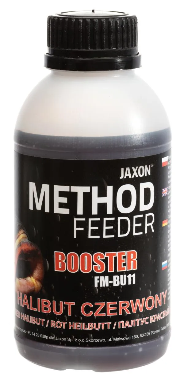 NextFish - Horgász webshop és horgászbolt - JAXON BOOSTER METHOD FEEDER RED HALIBUT 350g