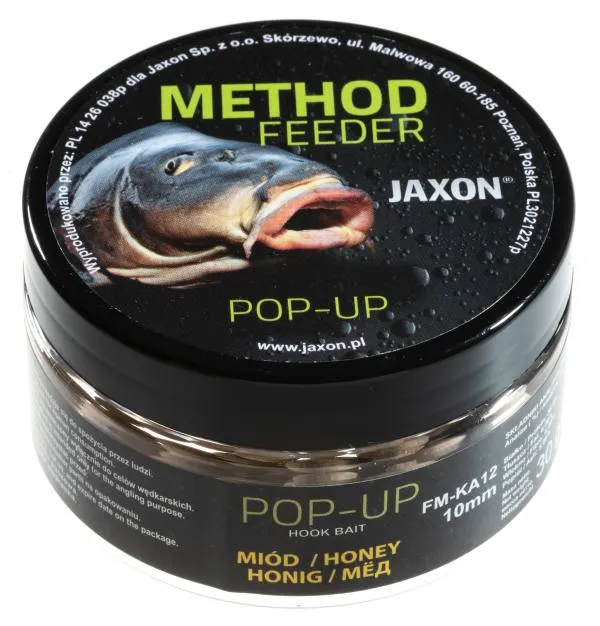 NextFish - Horgász webshop és horgászbolt - JAXON POP-UP BOILIES HONEY 30g 10mm