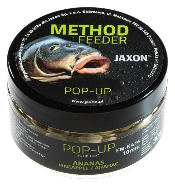 NextFish - Horgász webshop és horgászbolt - JAXON POP-UP BOILIES PINEAPPLE 30g 10mm