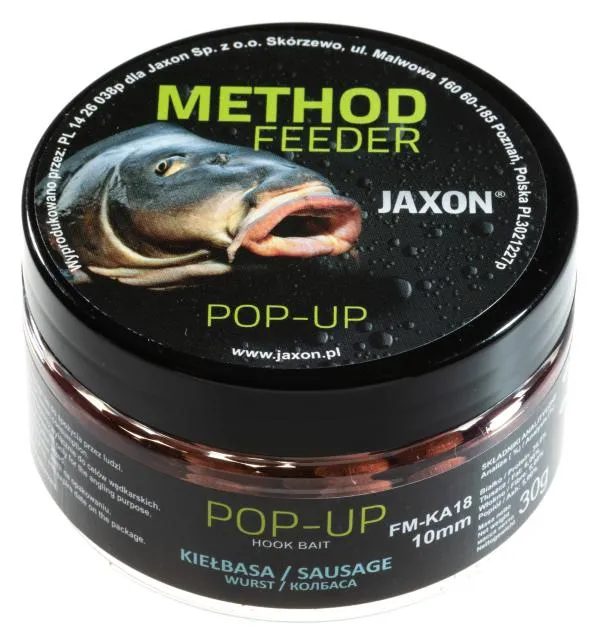NextFish - Horgász webshop és horgászbolt - JAXON POP-UP BOILIES SAUSAGE 30g 10mm