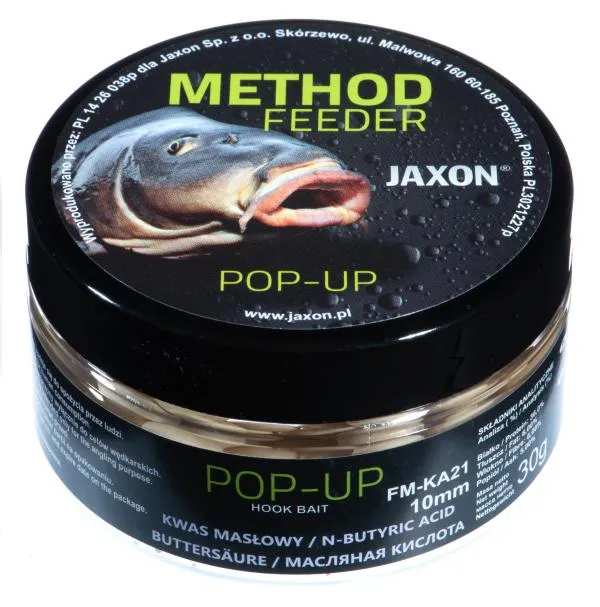 NextFish - Horgász webshop és horgászbolt - JAXON POP-UP BOILIES N-BUTYRIC ACID 30g 10mm