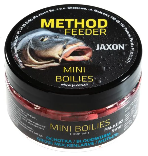 NextFish - Horgász webshop és horgászbolt - JAXON MINI BOILIES BLOODWORM 50g 9mm