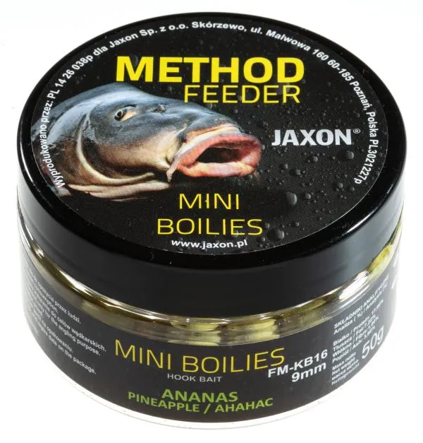 NextFish - Horgász webshop és horgászbolt - JAXON MINI BOILIES PINEAPPLE 50g 9mm