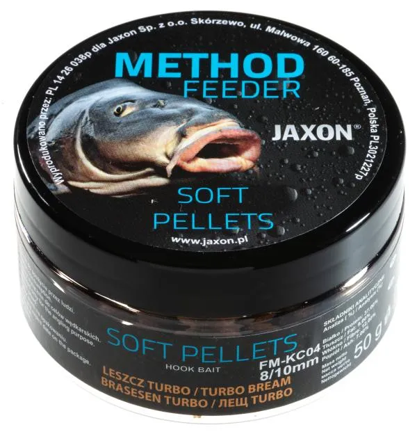 NextFish - Horgász webshop és horgászbolt - JAXON SOFT PELLETS TURBO BREAM 50g 8/10mm