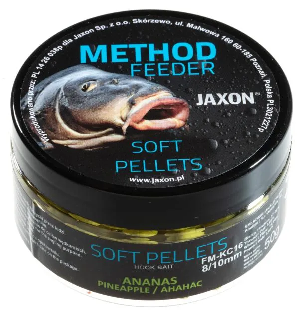 NextFish - Horgász webshop és horgászbolt - JAXON SOFT PELLETS PINEAPPLE 50g 8/10mm