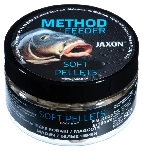 NextFish - Horgász webshop és horgászbolt - JAXON SOFT PELLETS MAGGOTS 50g 8/10mm
