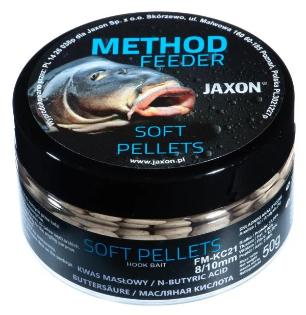 NextFish - Horgász webshop és horgászbolt - JAXON SOFT PELLETS N-BUTYRIC ACID 50g 8/10mm