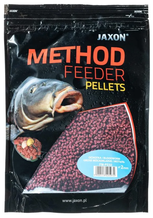 NextFish - Horgász webshop és horgászbolt - JAXON BLOODWORM 500g 2mm etető pellet