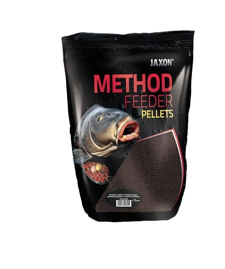 NextFish - Horgász webshop és horgászbolt - JAXON BLACK HALIBUT 500g 4mm etető pellet