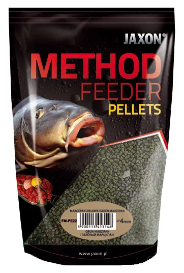 NextFish - Horgász webshop és horgászbolt - JAXON ZÖLD MARCIPÁN 500g 4mm etető pellet