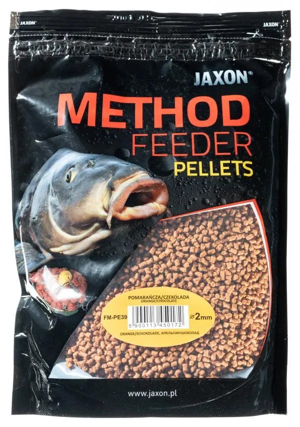 NextFish - Horgász webshop és horgászbolt - JAXON CSOKI/NARANCS 500g 2mm etető pellet