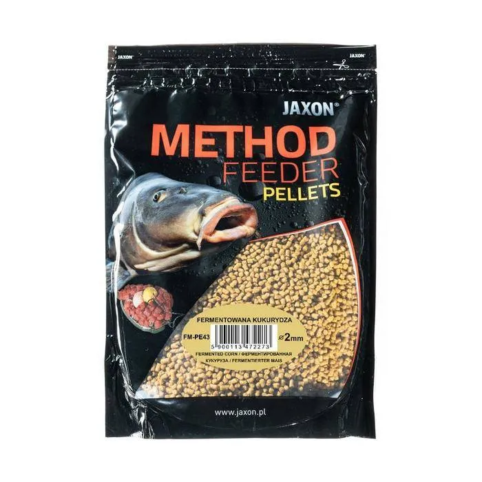 NextFish - Horgász webshop és horgászbolt - JAXON FERMENTED CORN 500g 2mm etető pellet