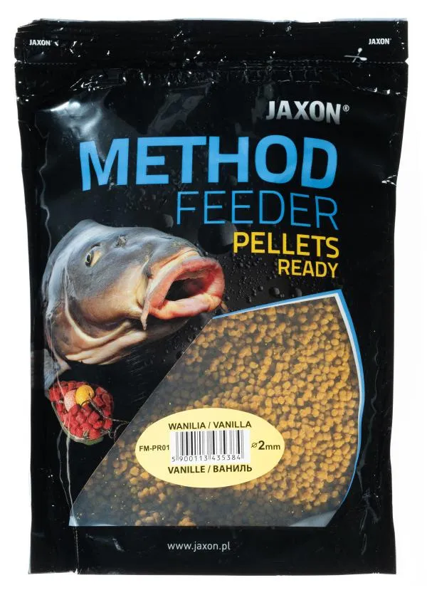 NextFish - Horgász webshop és horgászbolt - JAXON PELLETS READY VANILLA 500g 2mm