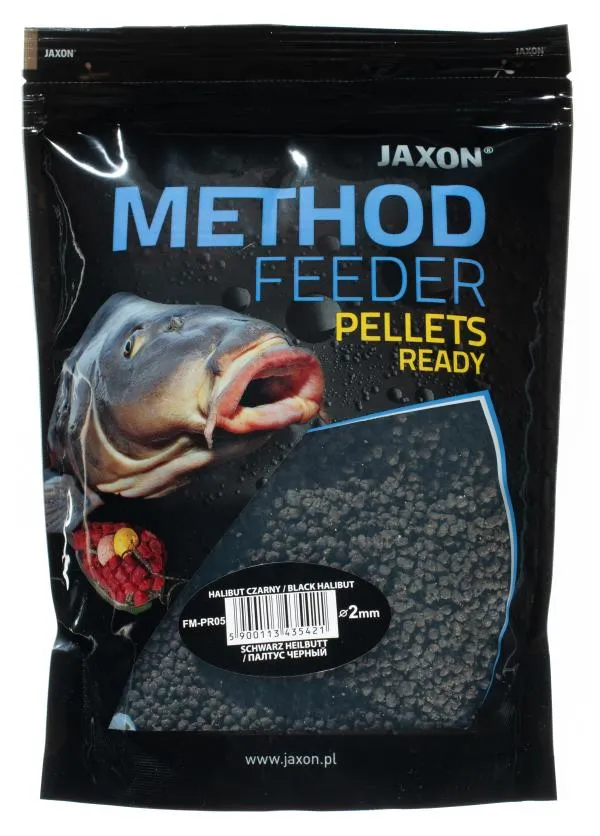 NextFish - Horgász webshop és horgászbolt - JAXON PELLETS READY BLACK HALIBUT 500g 2mm