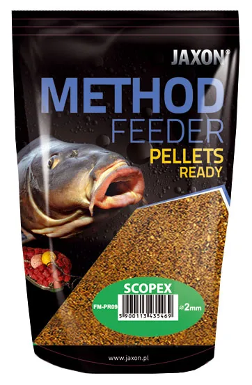 NextFish - Horgász webshop és horgászbolt - JAXON PELLETS READY SCOPEX 500g 2mm