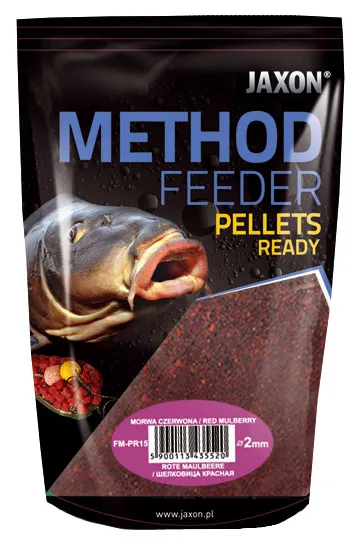 NextFish - Horgász webshop és horgászbolt - JAXON PELLETS READY RED MULBERRY 500g 2mm