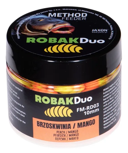 NextFish - Horgász webshop és horgászbolt - JAXON ROBAK DUO PEACH/MANGO 25g 10mm