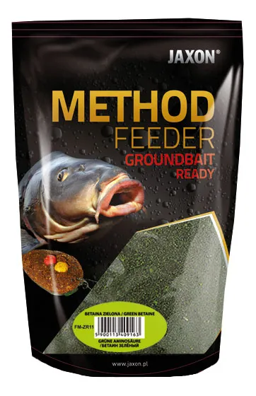 NextFish - Horgász webshop és horgászbolt - JAXON READY (GREEN BETAINE) 750g Etetőanyag