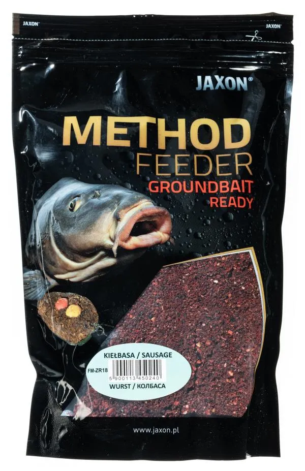 NextFish - Horgász webshop és horgászbolt - JAXON READY (KOLBÁSZ) 750g Etetőanyag