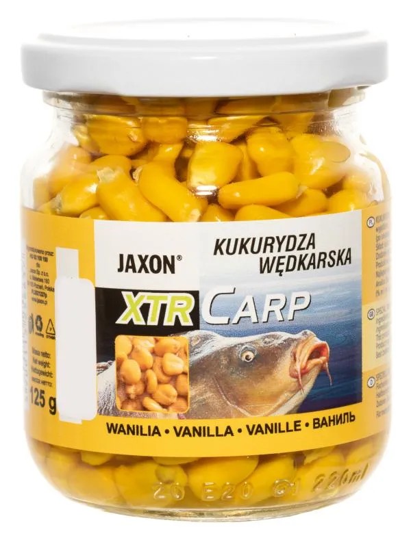 NextFish - Horgász webshop és horgászbolt - JAXON CORN-VANILLA 125g vaníliás kukorica