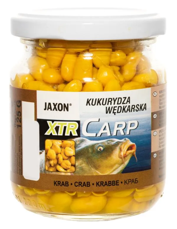 NextFish - Horgász webshop és horgászbolt - JAXON CORN-CRAB 125g rák ízű kukorica