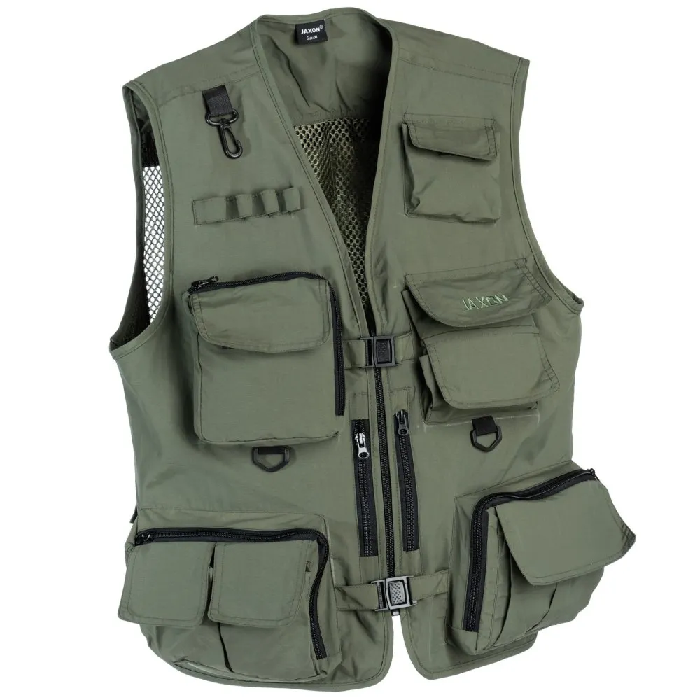 NextFish - Horgász webshop és horgászbolt - JAXON JAXON FISHING VEST L horgász mellény