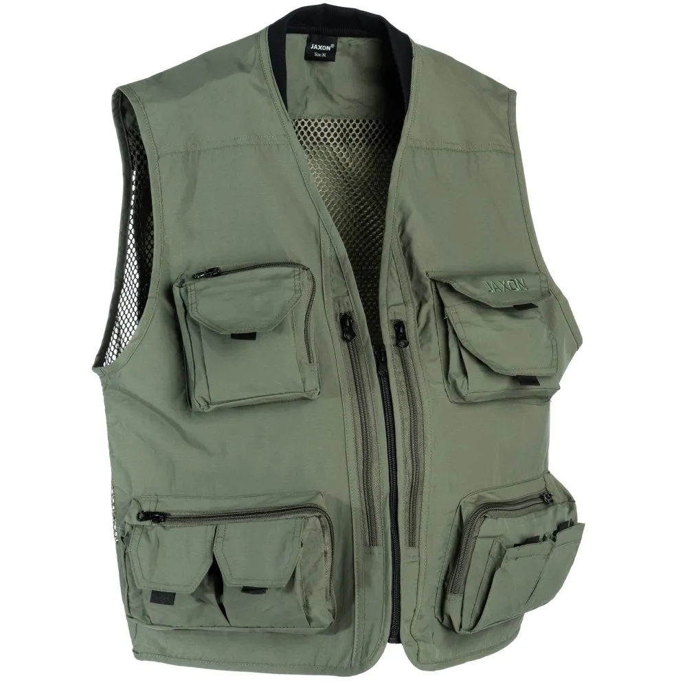 NextFish - Horgász webshop és horgászbolt - JAXON JAXON FISHING VEST L horgász mellény