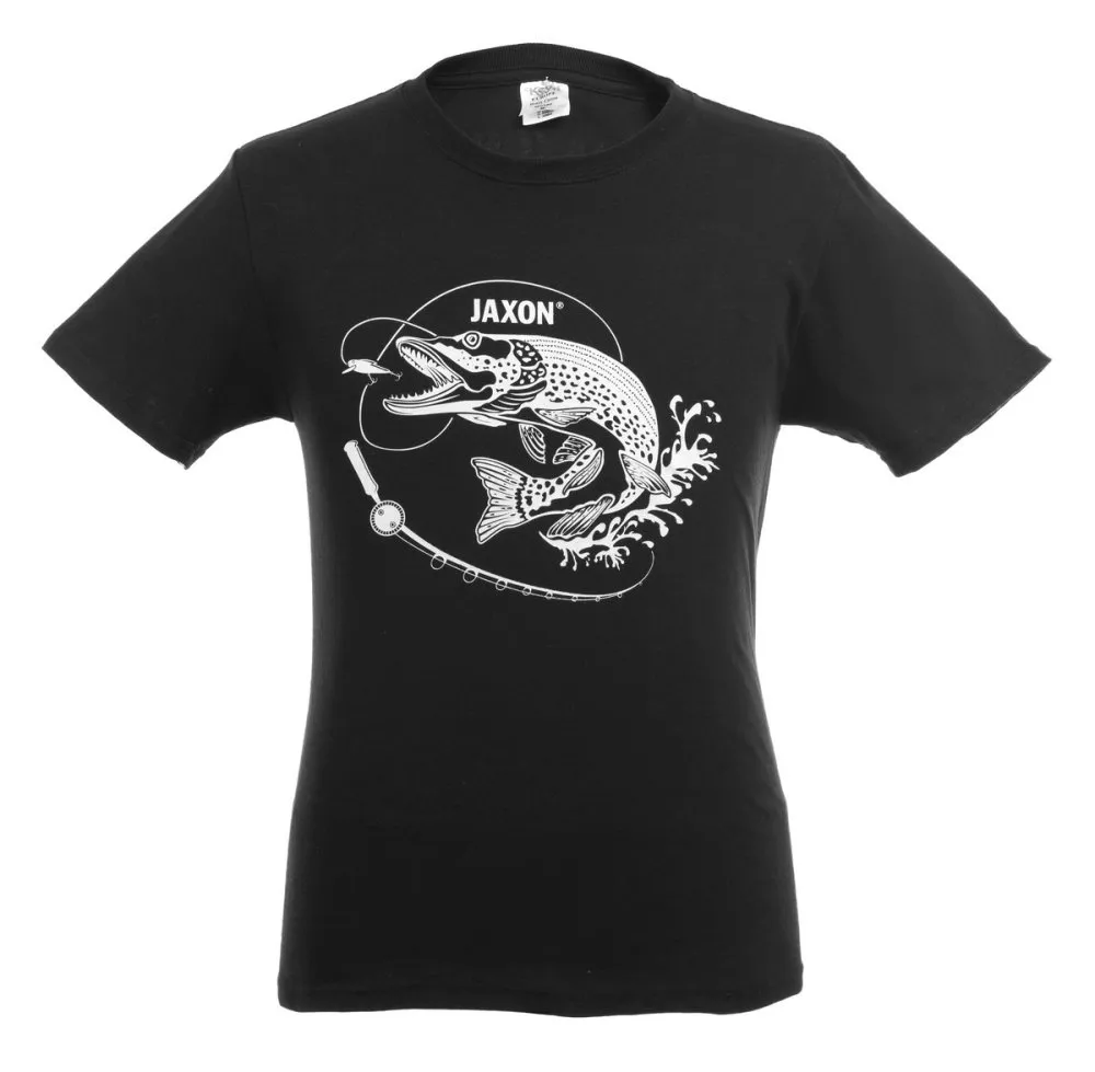 NextFish - Horgász webshop és horgászbolt - JAXON T-SHIRT BLACK - PIKE L póló