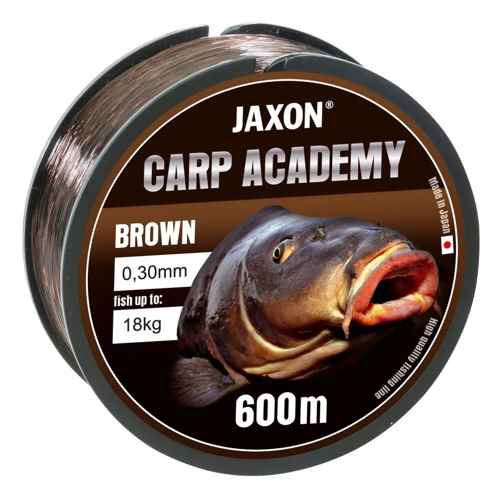 NextFish - Horgász webshop és horgászbolt - JAXON CARP ACADEMY BROWN 0,25mm 300m