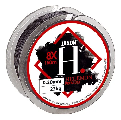 NextFish - Horgász webshop és horgászbolt - JAXON HEGEMON 8X PREMIUM BRAIDED LINE 0,06mm 150m