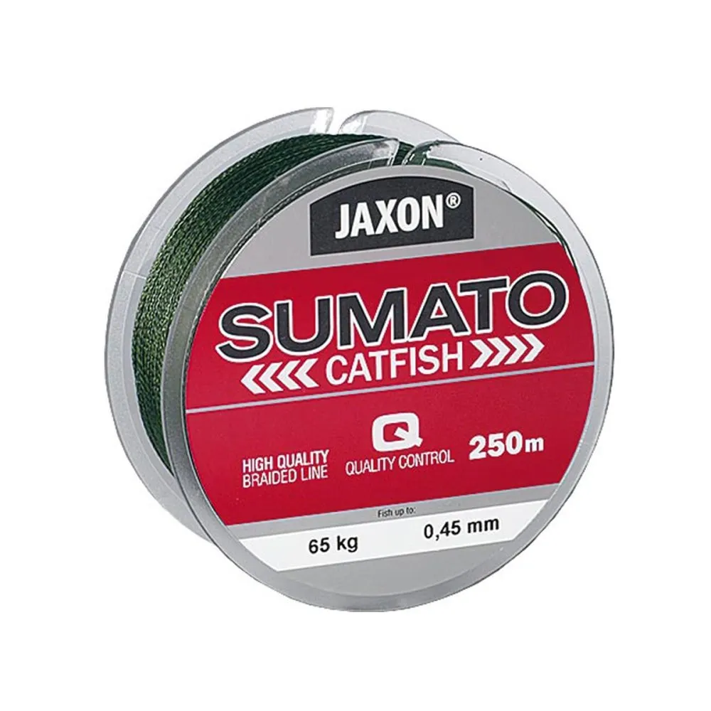 NextFish - Horgász webshop és horgászbolt - JAXON SUMATO CATFISH BRAIDED LINE 0,36mm 250m