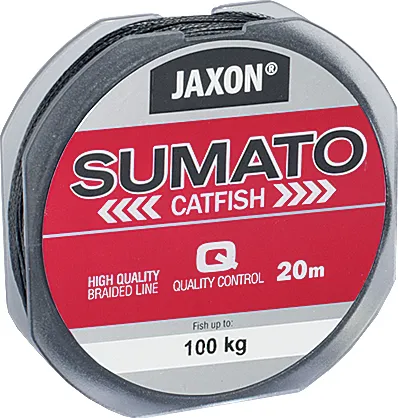 NextFish - Horgász webshop és horgászbolt - JAXON SUMATO CATFISH LEADER BRAIDED LINE 60kg 20m