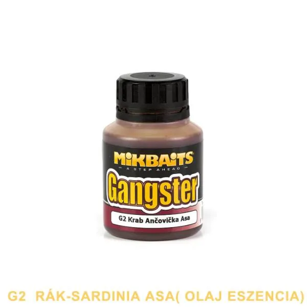 NextFish - Horgász webshop és horgászbolt - GANGSTER ULTRA DIP G2 RÁK-SARDINIA ASA( OLAJ ESZENCIA) 125 ml