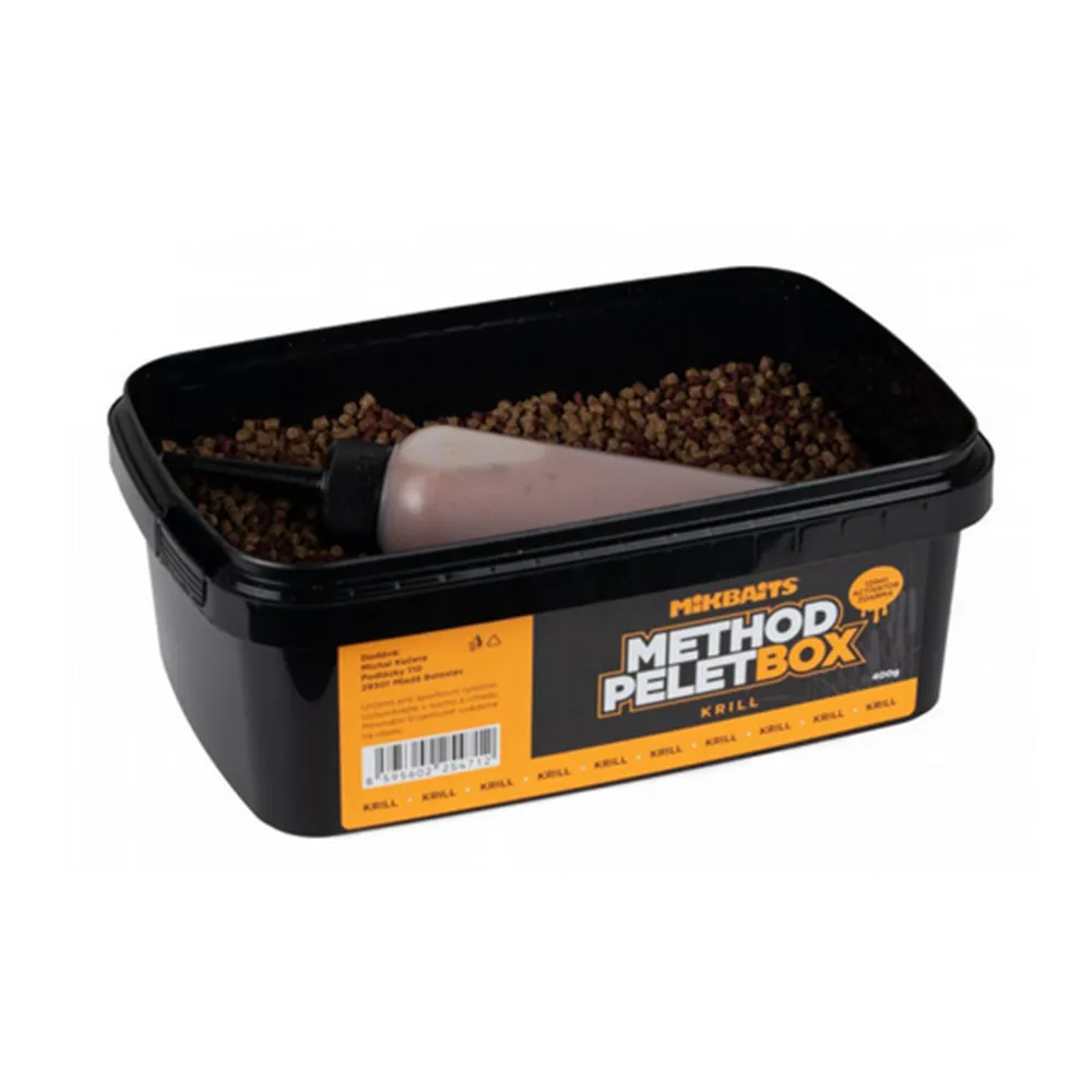 NextFish - Horgász webshop és horgászbolt - Method PelLet Box – Krill 400g + Activator 120ml