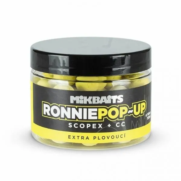 NextFish - Horgász webshop és horgászbolt - MIKBAITS RONNIE POP-UP  FLUO SCOPEX + C C   14mm 150ml (MC0006)