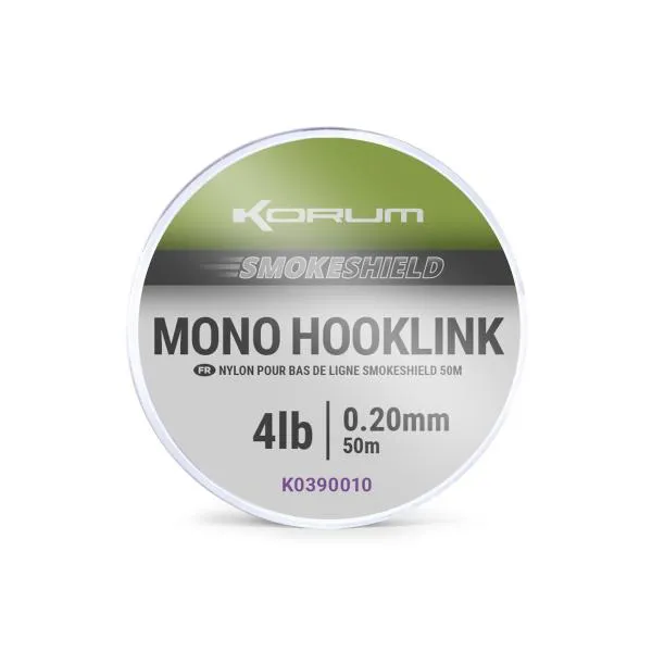 NextFish - Horgász webshop és horgászbolt - Smokeshield Mono Hooklink - 4Lb/0.20Mm