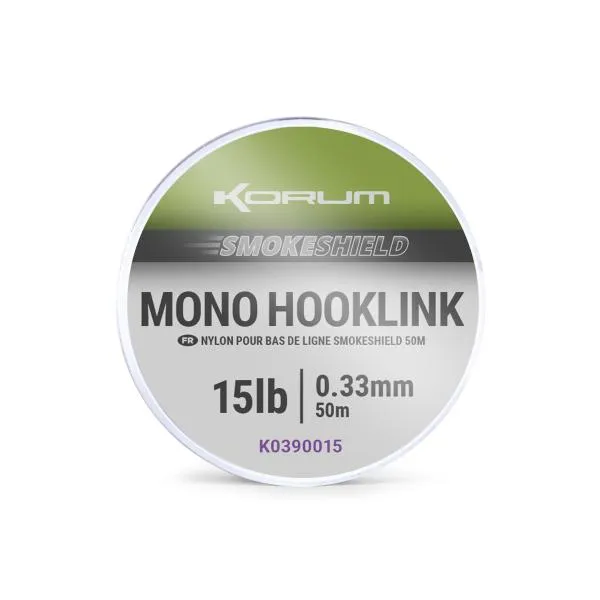 NextFish - Horgász webshop és horgászbolt - Smokeshield Mono Hooklink - 15Lb/0.33Mm