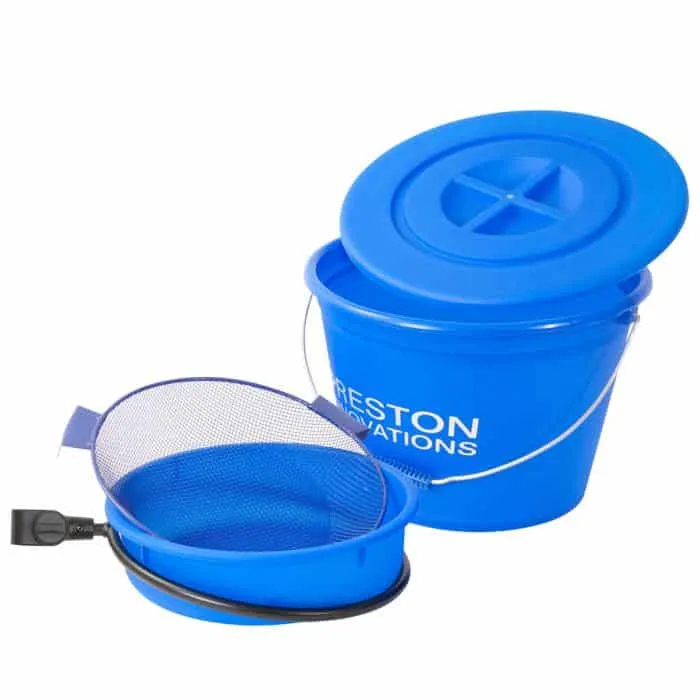 NextFish - Horgász webshop és horgászbolt - Preston Offbox 36 - Bucket And Bowl Set vödör fedéllel és keverőtállal