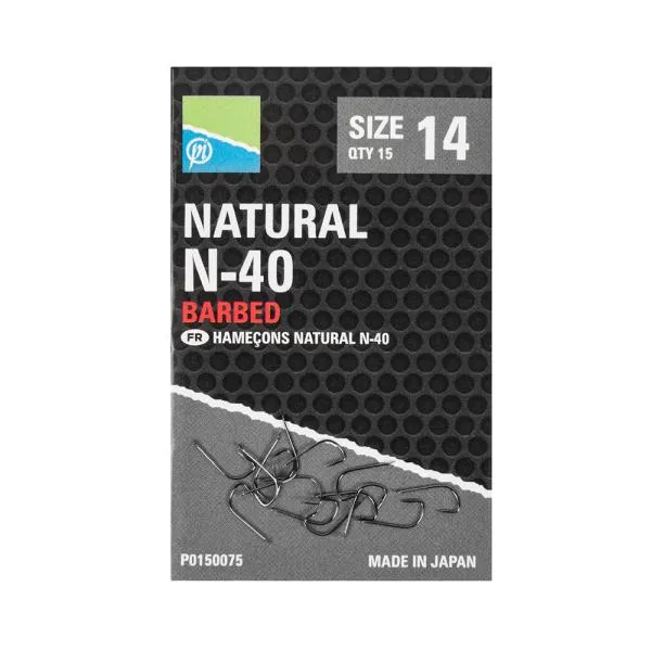 NextFish - Horgász webshop és horgászbolt - Natural N-40 Size 20