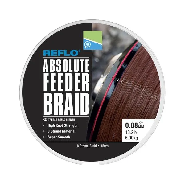 NextFish - Horgász webshop és horgászbolt - Reflo Absolute Feeder Braid - 0.08Mm