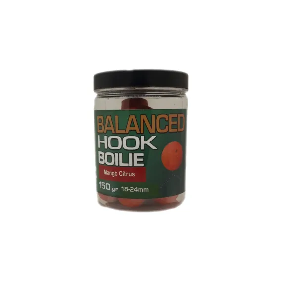 NextFish - Horgász webshop és horgászbolt - MBAITS Balanced Hook Boilie 18-24mm 150gr Mangó Citrus