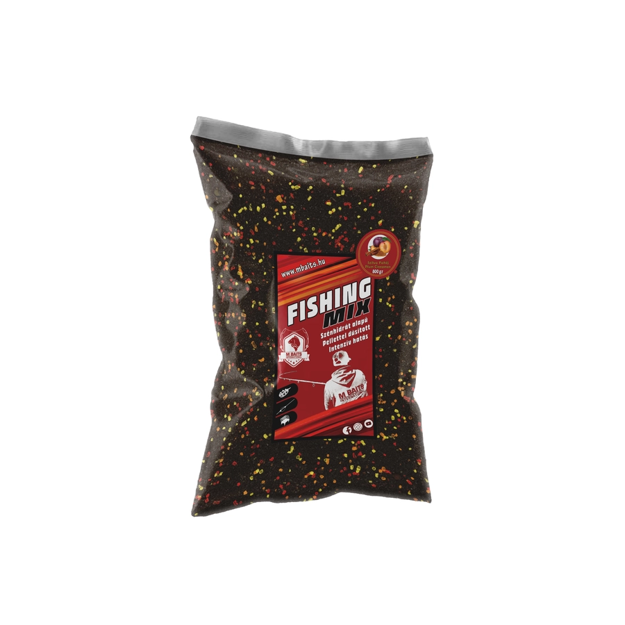 NextFish - Horgász webshop és horgászbolt - MBAITS Fishing Mix 800g Szilva Fahéj etetőanyag