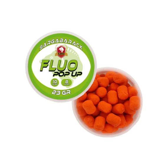 NextFish - Horgász webshop és horgászbolt - MBAITS Fluo Pop Up 8-10mm 23gr Sárgabarack