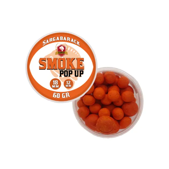 NextFish - Horgász webshop és horgászbolt - MBAITS Smoke Pop Up 12-18mm 60gr Sárgabarack