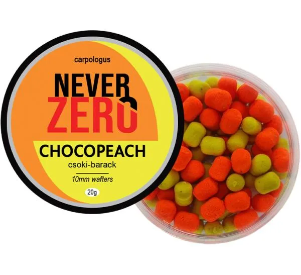 NextFish - Horgász webshop és horgászbolt - NEVER ZERO CHOCOPEACH (csoki-barack) 10mm wafters