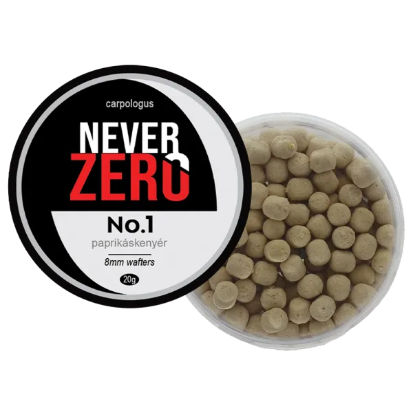 NextFish - Horgász webshop és horgászbolt - NEVER ZERO No.1 (paprikáskenyér) 8mm wafters